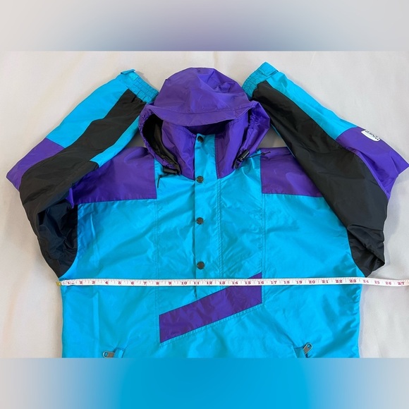 Vintage 90s North Face Made in USA Goretex anorak windbreaker pullover Sz S - Picture 4 of 14